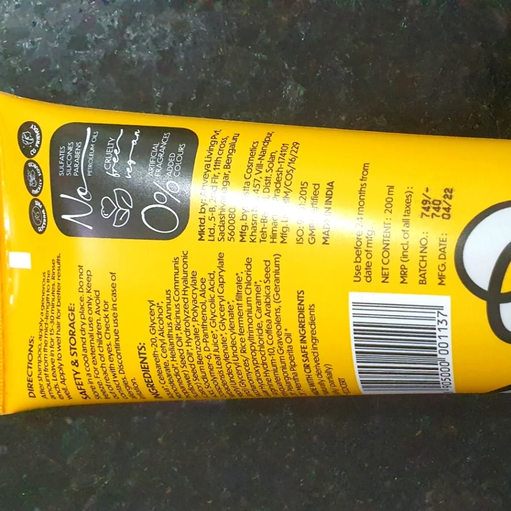 CURLVANA HAIR MASK - DOUBLE CREAM - Picture 5 of 7